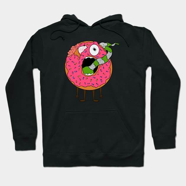 Monster Sprinkle Donut Hoodie by Skitz0j0e